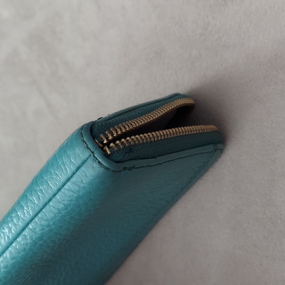 Fossil full size wallet green - Picture 4 of 8